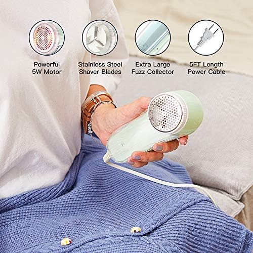 Fabric Shaver, Fuzz Balls Pills Lint Remover, AC120V Plug and Play - Image 4