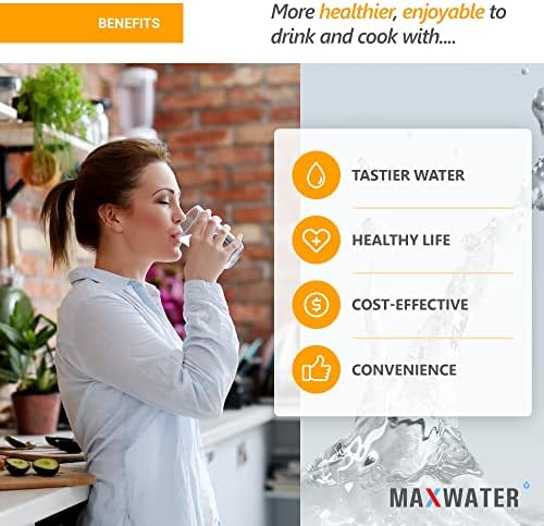 Max Water 10 Micron 20 x 4.5 Sediment Filter 20 inch Whole House BB Water Filteration System Replacement Compatible Cartridge DGD-5005-20, FP25B, AP810-6, FPMB5-20, P5-20, 155358-43, SDC-45-2005 - Image 6