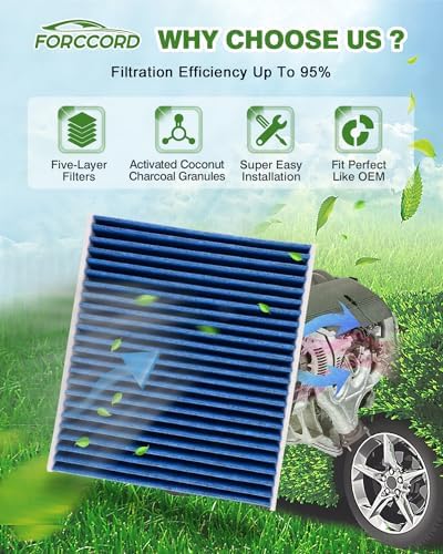 Cabin & Engine Air Filter Kit for Toyota Tacoma V6 2016-2023 - Image 3