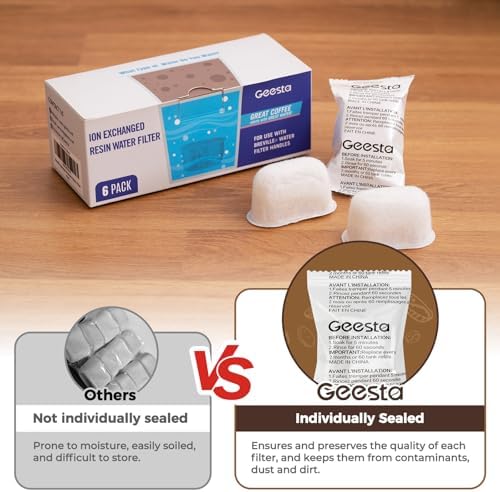 Geesta 6-Pack Resin Water Filters for Breville BWF100 - Image 5