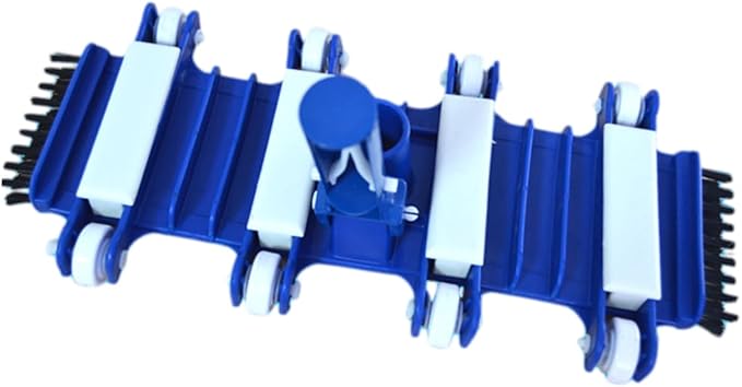 Swimming Pool Vacuum Head with Brushes 14-Inch Flexible Pool Cleaning Tool Heavy Duty Suction Brush