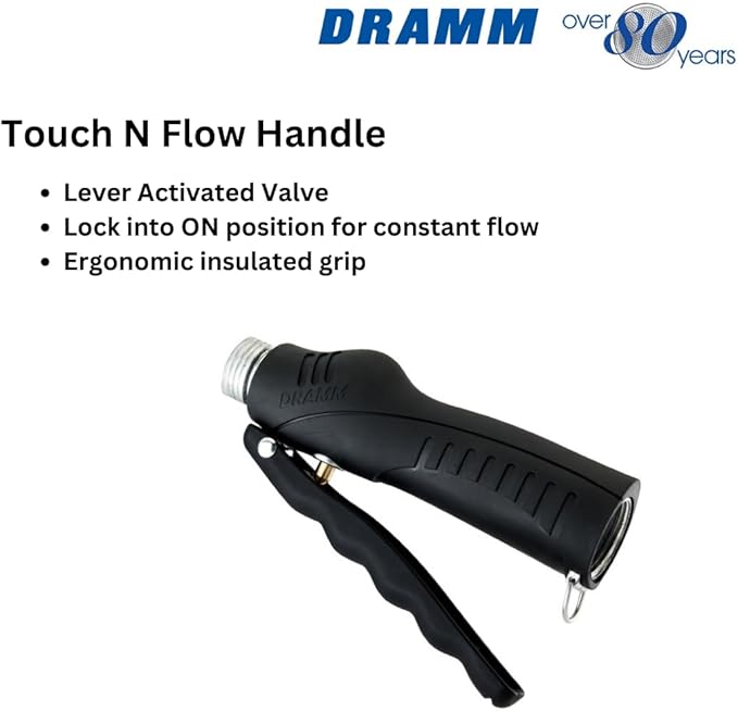 Dramm 12864 Touch-N-Flow Rain Wand 16-Inch Length, Green (Pack of 3)