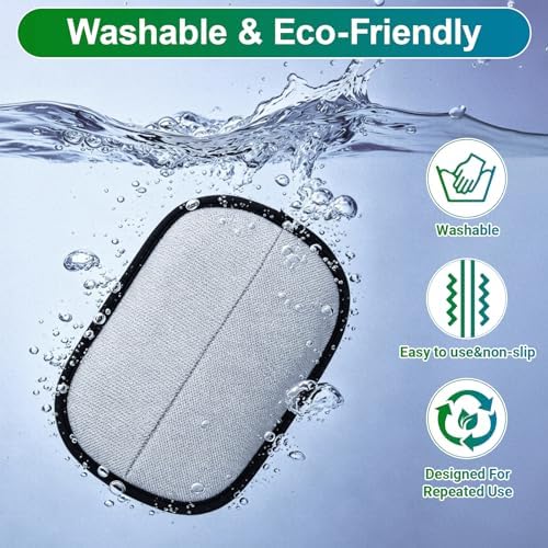 2 Pack Electrostatic Pet Hair Removal Glove for Dogs and Cats | Pet Hair Remover for Laundry, Couch, Carpet, Clothing, Furniture, Car Seats; Dog Hair, Cat Hair and Lint Cleaner - Image 6