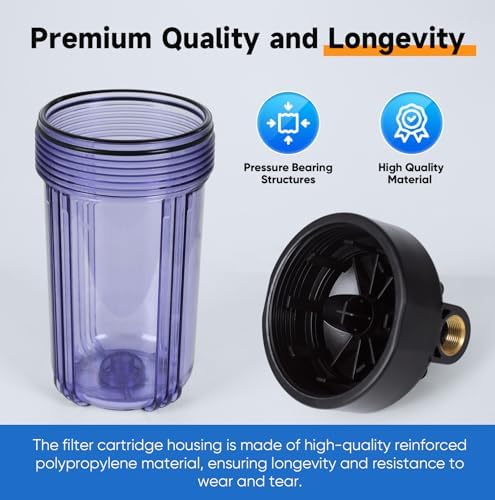 PUREPLUS 2-Stage Whole House Water Filter, Iron, Manganese, Chlorine - Image 6