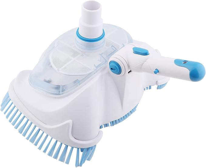 Professional Pool Vacuum Head Premium Durable Pool Cleaning Tool with High Density s for Swimming Ponds Aquariums PVC Material 12 Inch Width