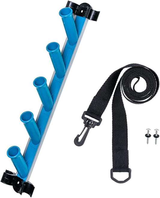 BESPORTBLE 1set Pool Cleaning Tool Rack Water Cleaning Accessory Holder for Easy Storage Random Color Design for Efficient Pool Maintenance