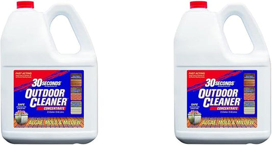 30 Seconds 2.5G30S Biodegradable Concentrated Outdoor Cleaner, 2.5 gal, Light Yellow, Liquid (2)