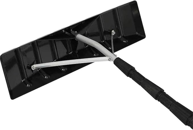 Adjustable 6.2-21ft Lightweight Aluminum Snow Rake - Portable Roof & Solar Panel Snow Removal Tool, Easy Clearing for Seniors