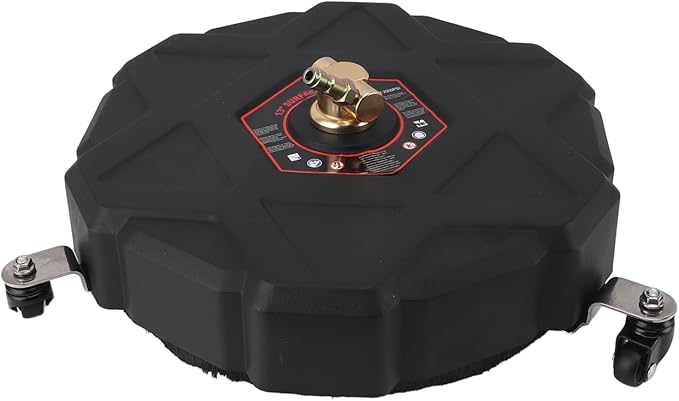 13-Inch Powerful Undercarriage Cleaner - 2500PSI High-Pressure Water Broom Driveways, Patios, Garage Cleaning