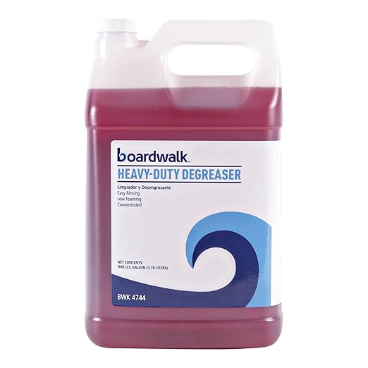 Boardwalk Heavy-Duty Degreaser, 1 Gallon Bottle, 4/Carton