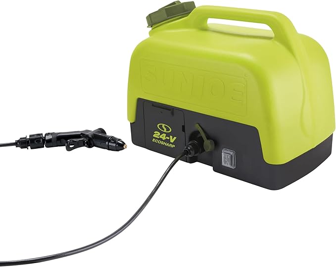 Sun Joe Cordless Electric Pressure Power Washer w/ 2.0Ah Battery, Charger & Adjustable Nozzle, 1.5 GPM, 90W Motor - Heavy-Duty Cleaning Machine for Patios, Decks, Sidewalks & Cars, IONMAX WA24C-LTE