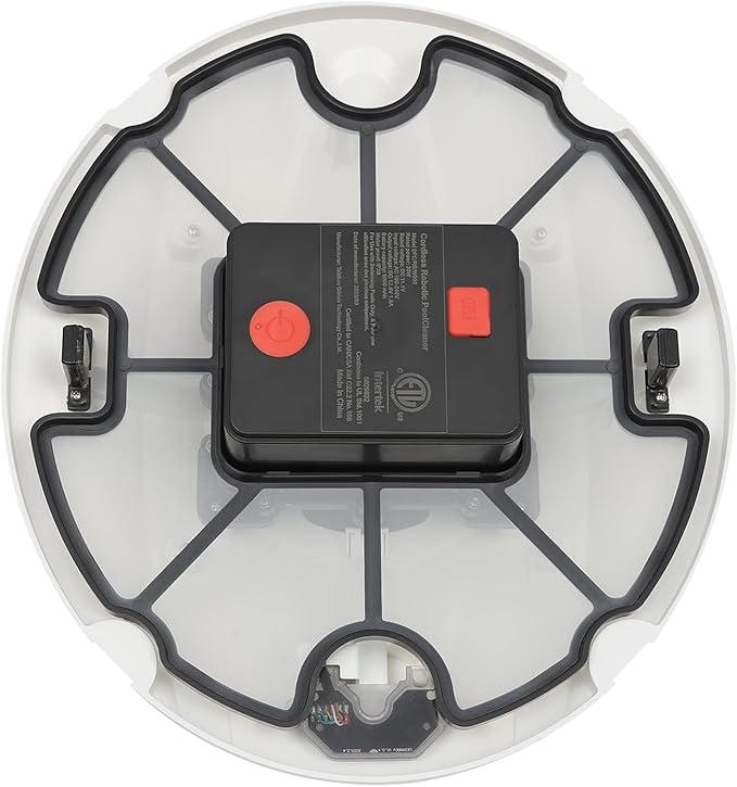 Cordless Robotic Pool Cleaner 30W Robotic Pool Cleaner with Three Lights Cordless Robotic Pool Cleaner Lasts 110 Min for Homes, Villas, Swimming Pools