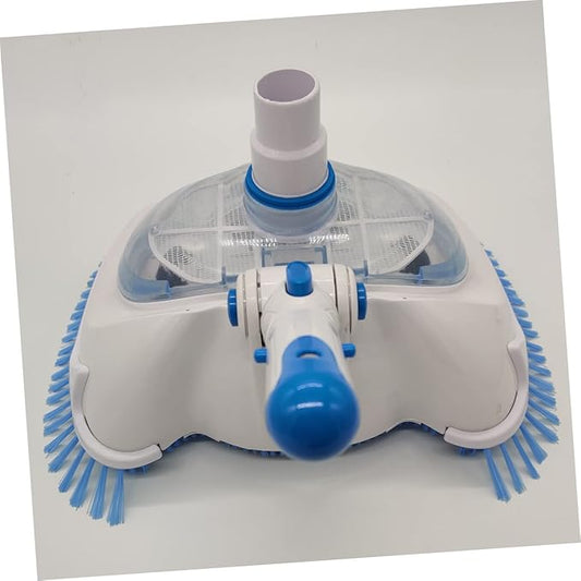Pool Brush Head Vacuum Suction Head for Pool Cleaning Tool Spa Cleaning Equipment Wide Angle Bristles
