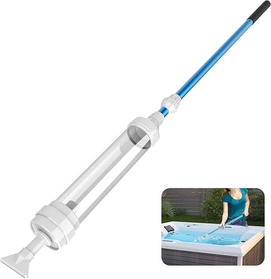 6250 Paradise Power Spa Vacuum for Hot Tub,No Pumping,Batteries,Portable Hot Tub Vacuum Spa Vac Cordless,Handheld Pool Vacuums Sucks Up Rocks, Leaves,Coins, Sand,Debris and Other Small Objects