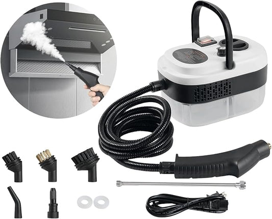 7 in 1 Steam Cleaner 2500W High Pressure Steamer for Cleaning, Car Steamer Handheld Steam Cleaner for Home Use, Hardwood Floor Steam Cleaner for Upholstery, Kitchen, Bathroom, Grout