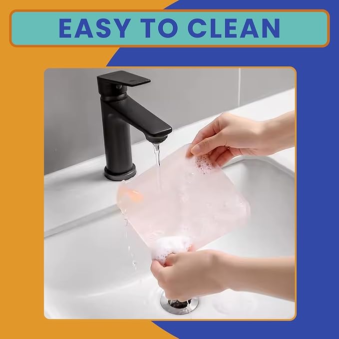 Travel Laundry Detergent Sheets with Universal Sink Stopper ?€? 50-Count Travel Detergent Sheets and Flat Silicone Sink Stopper for Sink Washing in Hotels, Cruises & Camping