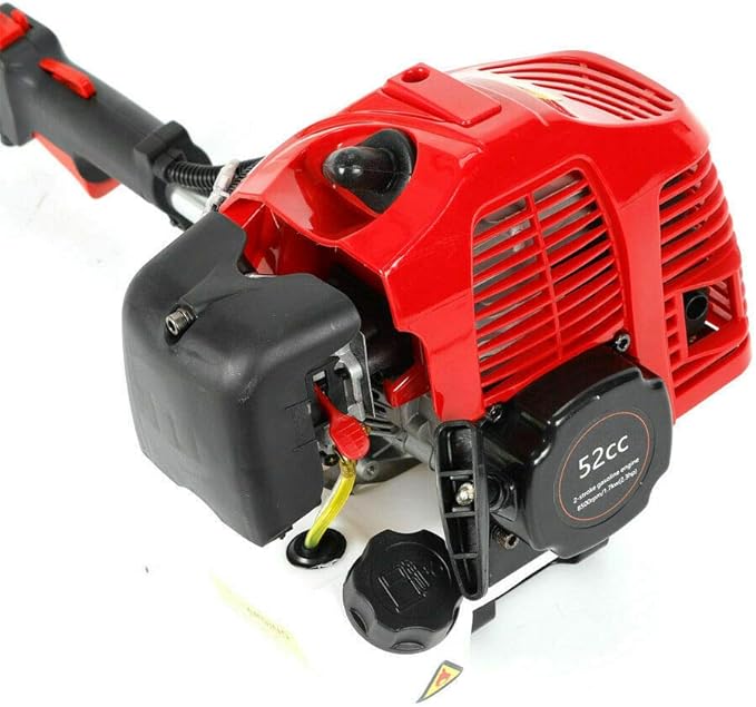 TFCFL Outdoor 52CC Hand Held Broom, Powerful 52CC Hand Held for Cleaning Sweeper Broom,Air-Cooled Walk Behind Sweeper Cleaning Driveway Tools High Performance Cleaner 2.3HP 1.8M Ratio:1:25 1000ml