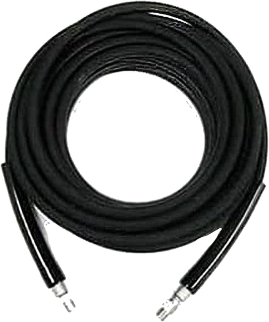 MTM Hydro Kobrajet High Pressure Washer Hose 3/8” 4000 PSI 50’ for Car Wash and Detailing, Pressure Washer Accessories, Black Commercial Grade