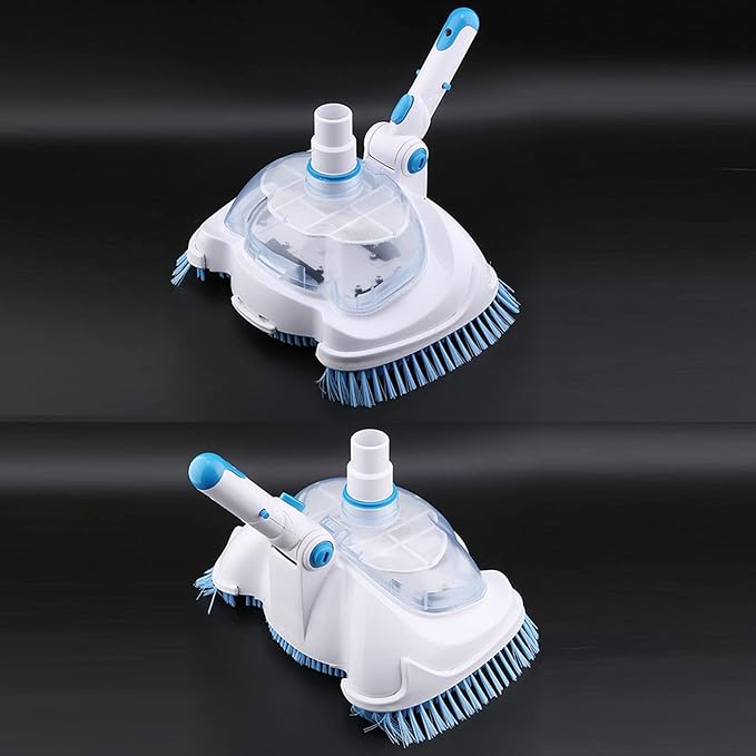 Professional Pool Vacuum Head Premium Durable Pool Cleaning Tool with High Density s for Swimming Ponds Aquariums PVC Material 12 Inch Width