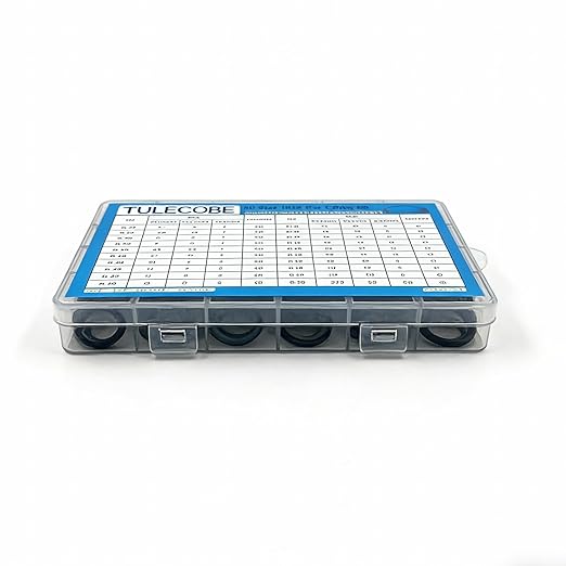 20 Size 1020 Pcs Universal Metric Nitrile Rubber(NBR) O Ring Assortment Kit for Various car Auto Hydraulic Faucet Plumbing Pressure Washer Air or Gas Sealing Repair Home Repair