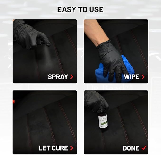 Dr. Beasley's Microsuede Spot Remover 12 fl oz - Specially Formulated for Faux Suedes, Preserves Softness, Wipe Away Ink, Dye Transfers, Stains
