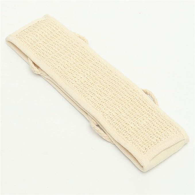 Dry Brushing 1pc Soft Exfoliating Bath Shower Massage Spa Scrubber Sponge Back Strap Body Skin Cleaning Tool