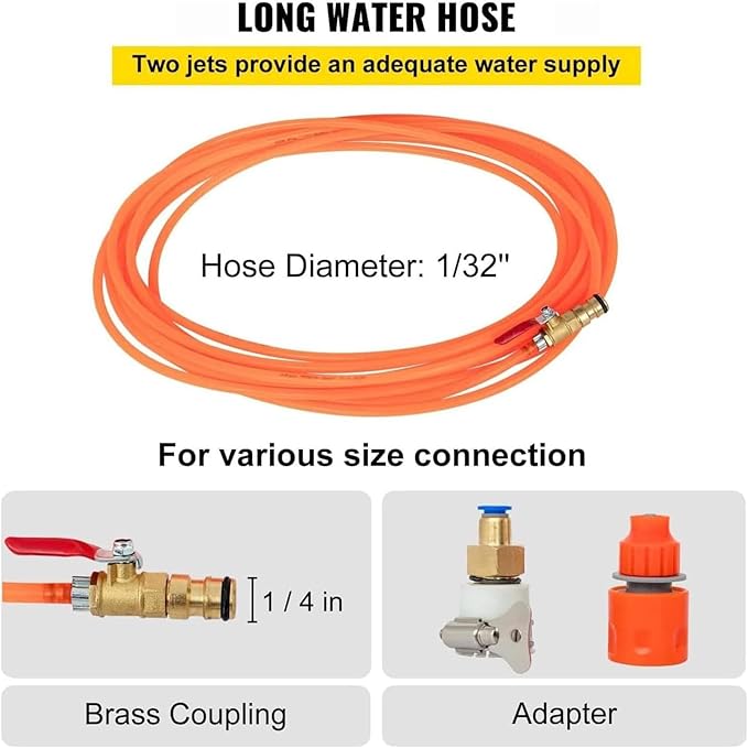 Water Fed Telescopic Window Cleaning Pole, 30ft Brush Cleaner for Trucks, Conservatory Roof, Photovoltaic Panel, Roof Cleaning Tools Kit