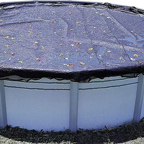 In The Swim 18' x 33' Oval Leaf Net Cover for Inground Swimming Pools - Removes Leaves, Sticks, and Small Debris from Your Winter Cover