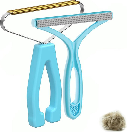 Pet Hair Remover, Dog and Cat Hair Remover, Carpet Rake, Carpet Scraper | Pet Hair Removal Tool, Carpet Rake for Pet Hair Removal, Pile Brush, Carpet, Car Cushions, Sofa, Pet Bed, Furniture, Rug by SOCCSOPetHairRemover