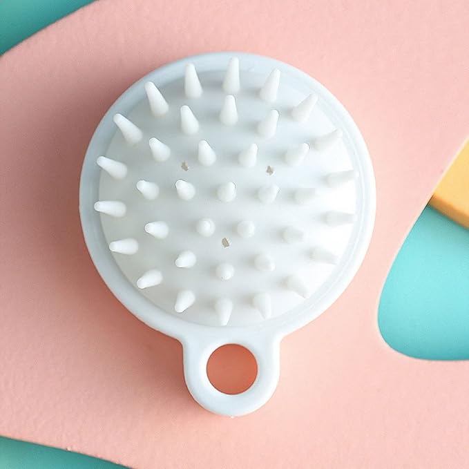 Body Brushes 1pc Silicone Bath Brush Soft Massage Comb for Bathroom Bath Cleaning Tool Pet Accessories Bath