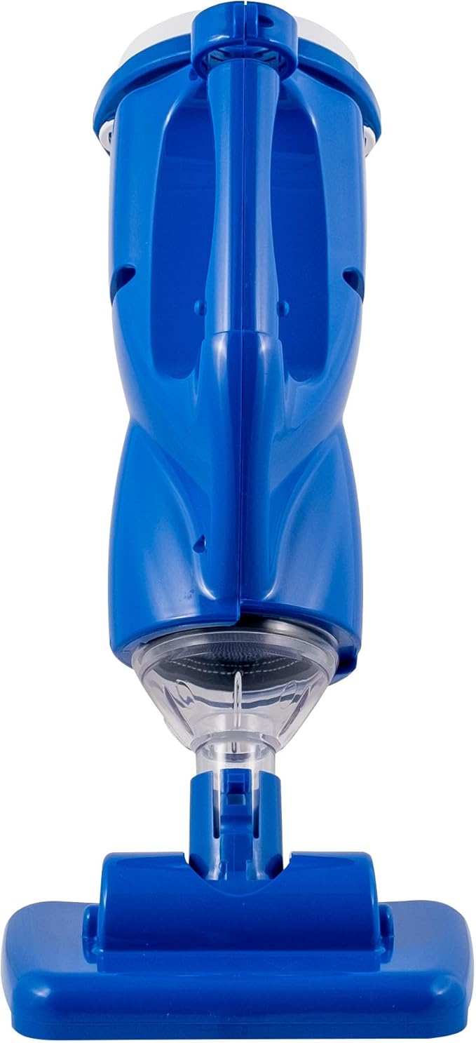 POOL BLASTER Catfish Cordless Pool Vacuum for Spot-Cleaning, Hot Tubs & Spas, up to 45 Min Runtime, Quick, Efficient, Handheld Rechargeable, Swimming Pool Cleaner, Above Ground & Inground Pool Steps