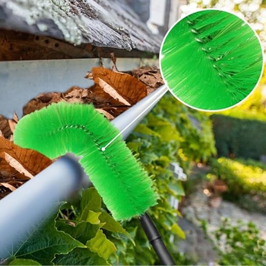 Adjustable Telescopic Gutter Cleaning Tool - Safe Effective Gutter Cleaner Homeowners DIY Enthusiasts(03)