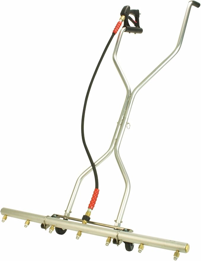 Erie Tools 39" Surface Cleaner Water Broom for Hot and Cold Water Pressure Washer 7 Nozzles Gun Wand Hose Coupler