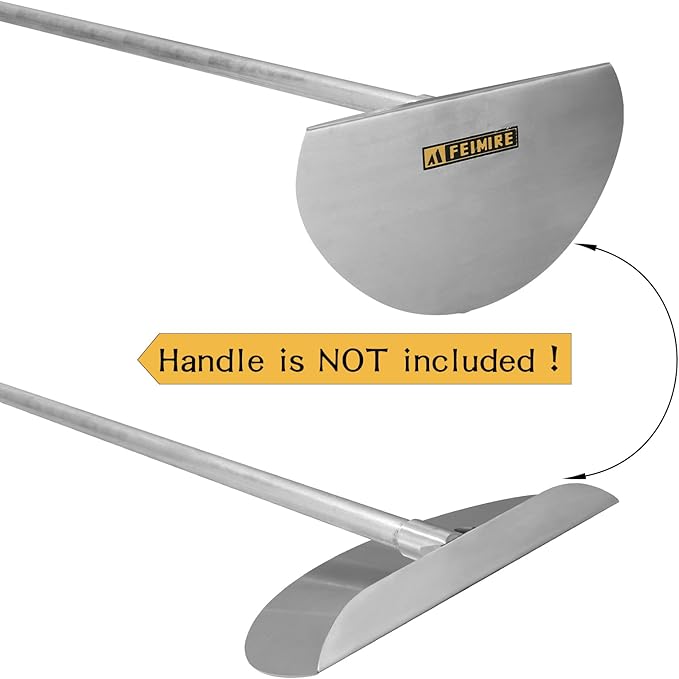 Stainless Steel Culvert Cleaning Hand Tool, For cleaning a 12" diameter culvert pipe, this size designed for culvert pipes with 12" I.D (handle is NOT included) Tool is 10 5/8" wide