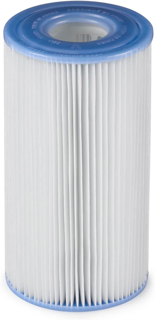 Intex 29000E Type A Pool Filter Cartridge Filter Pumps – Easy-to-Clean – Dacron Paper – Efficient Filtration – Single Pack