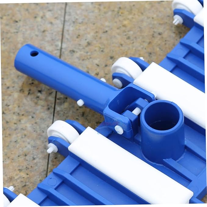 Happyyami Pool Cleaning Tool Flexible Vacuum Head Brush for Above Ground Pool Accessories