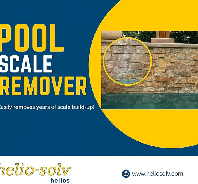 Pool Tile Cleaner – Calcium & Scale Remover for Pool Tile & Waterline – Professional Strength, Low-Fuming, 9.16 lb Trigger Spray