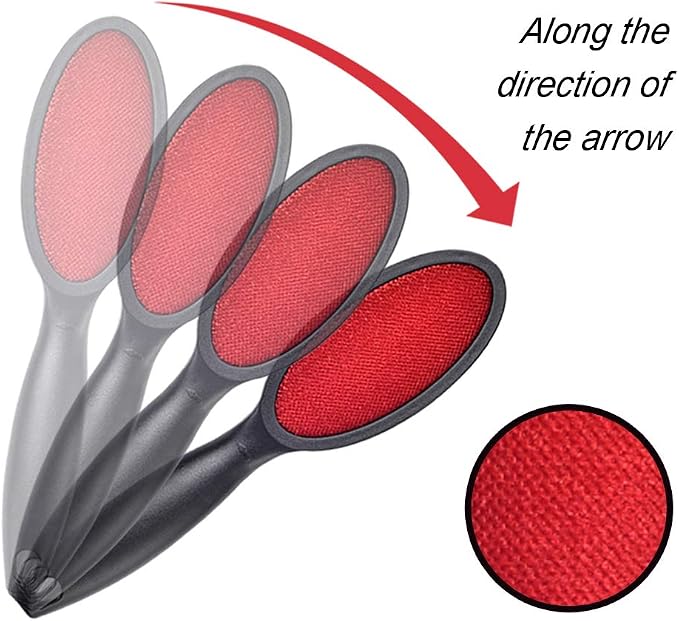 Layers 2 Pack Lint Remover 2 Sided Lint Brush, Travel Clothes Roller - Image 4
