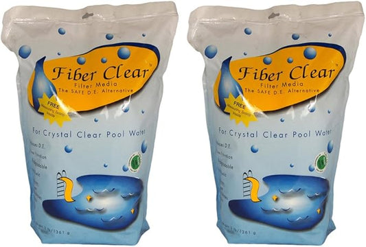 4003DC-02 Cellulose Filter Media D.E. Alternative for Swimming Pools, 3-Pounds, 2-Pack