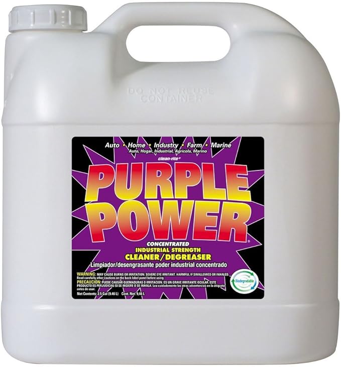 Purple Power (4322P) Industrial Strength Cleaner and Degreaser - 2.5 Gallon (1-(Pack))