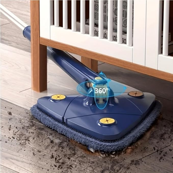 Multi-Function Car Wash Tool Set: Telescopic Chenille Mop, Car Brush, 5 Dust Cloths + Cleaning Compartment
