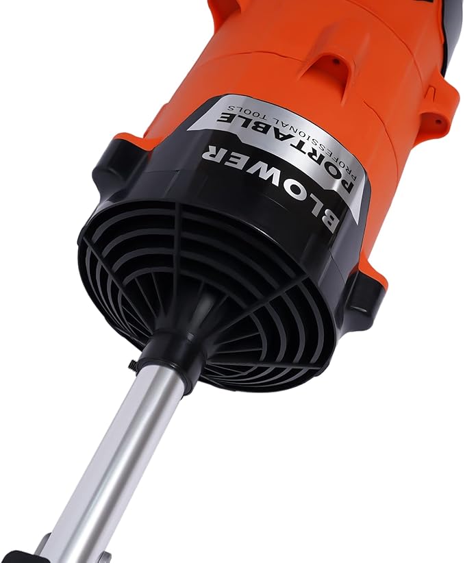 Outdoor Hand Held Gas Power Broom 52cc Gasoline Power Broom 2.3HP Walk Behind Sweeper Cleaning Driveway Tools High Performance Cleaner US Stock