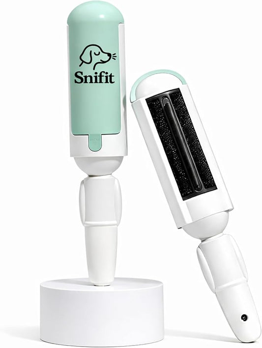 Pet Hair Remover Roller- Pet Hair Removal Tool with Strong Grip for Effortless Cleaning- Pet Hair Roller Lifts Fur from Clothes, Furniture & Car- Keep Your Home Fur-Free with Easy Cat Hair Lint Roller by SnifitPetProducts