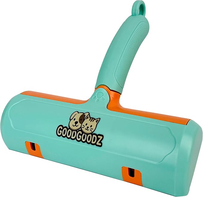 Reusable Lint Roller for Pet Hair - Electrostatic Fur Remover for Dog & Cat Hair - Ergonomic Non-Slip Handle Lint Remover for Couch, Carpet, Bedding & Car Interior - Durable ABS Self-Cleaning Design by Unknown