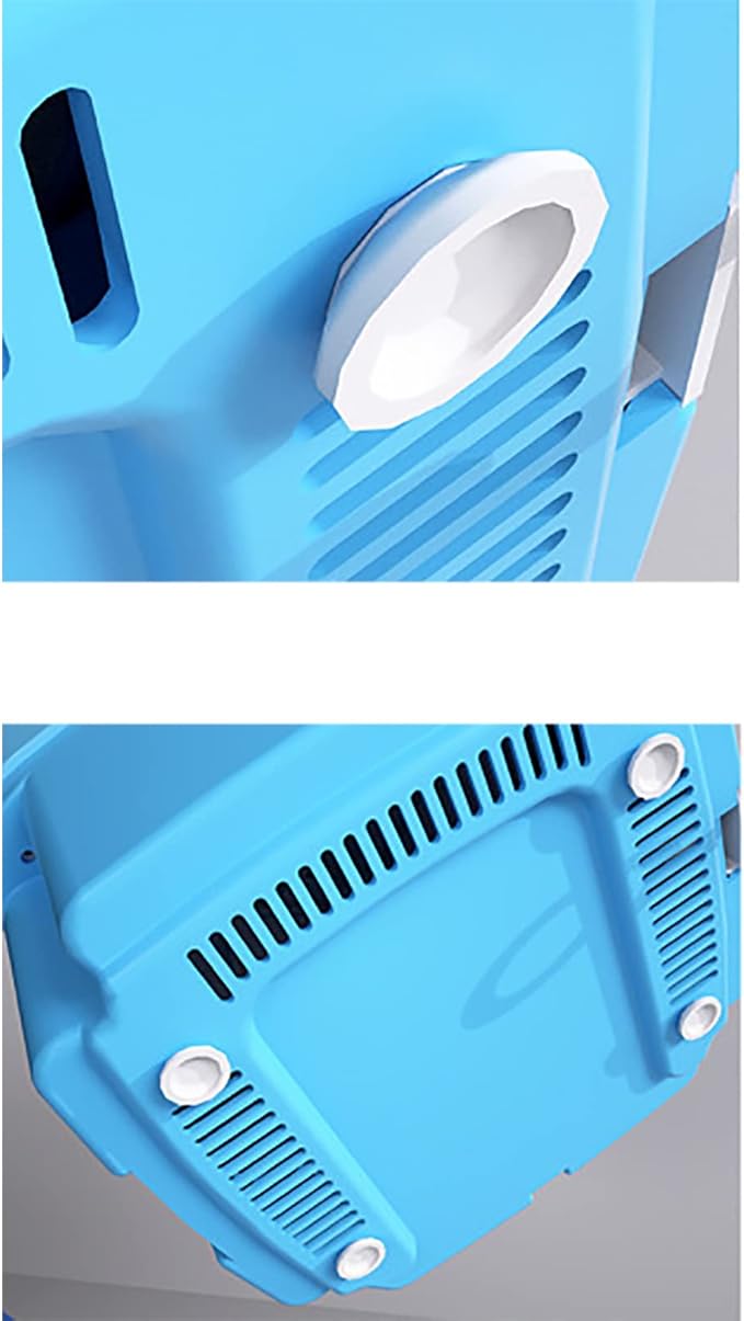 Foldable Washing Machine, Portable Washing Bucket - US 110V‑220V Collapsible Washing Machine for Baby Clothes, Underwear or Small Items, Apartment, Mini Laundry Machine(Blue)