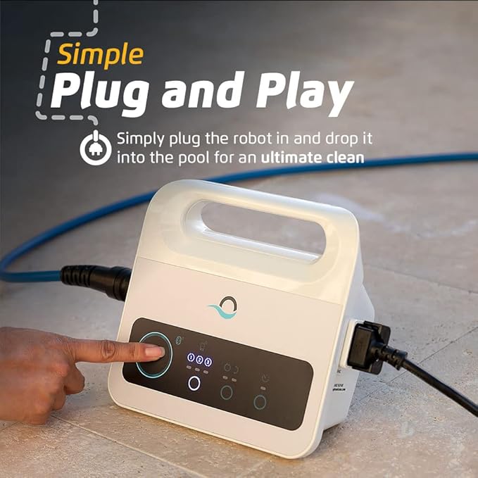 Dolphin Nautilus CC Automatic Robotic Pool Vacuum Cleaner Includes Caddy and Classic Cover for Storage and Protection, Ideal for In-Ground Pools up to 33 FT in Length