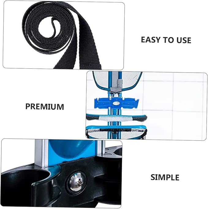 BESPORTBLE 1set Pool Cleaning Bracket and Lightweight Swimming Pool Cleaning Tool Holder for Easy Accessory Organization Random Color