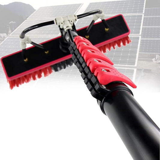 Water Fed Telescopic Brush,Extendable Solar Panel Roof Cleaning Tools,Photovoltaic Panel Cleaning,Conservatory Roof Cleaner,for Photovoltaic Panel Cleaning 35cm-10.8m/36FT