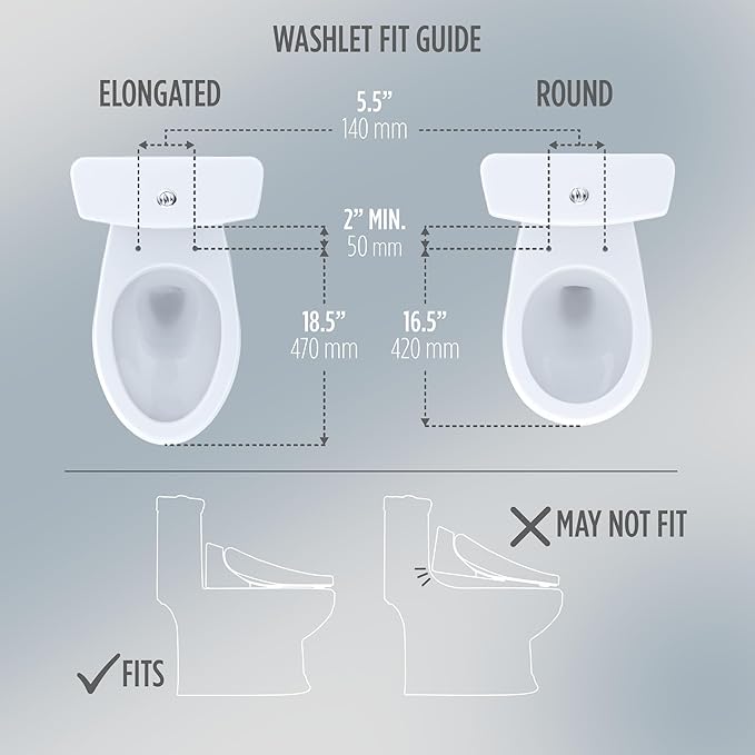 TOTO® WASHLET® S7A Electronic Bidet Toilet Seat with EWATER+® Bowl and Wand Cleaning and Auto Open and Close Classic Lid, Elongated, Sedona Beige - SW4734#12