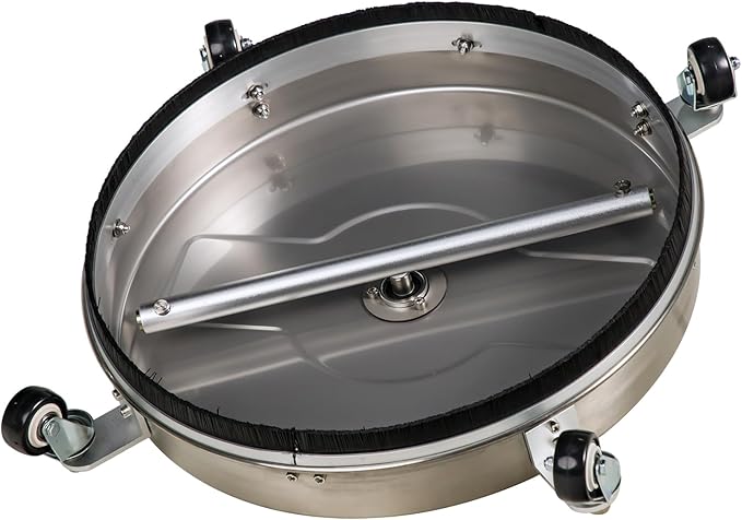 Aintier 4000 PSI Driveway Cleaner 18 Inch Surface Cleaner for Pressure Washer with 4 Wheels